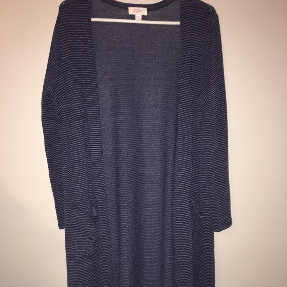 Blue &Black Lularoe Cardigan